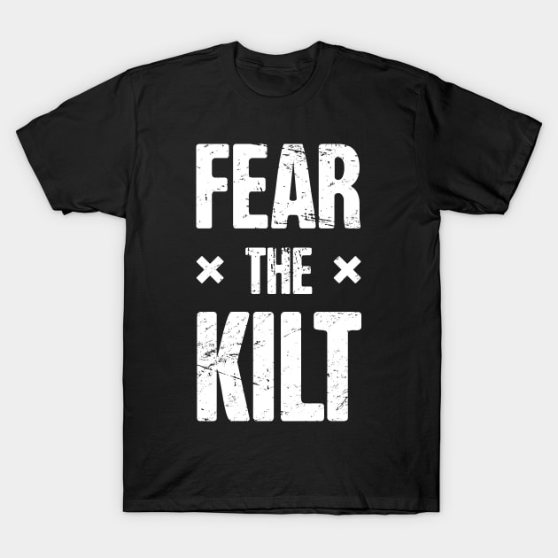 Kilt - Funny Renaissance Festival Faire T-Shirt by MeatMan